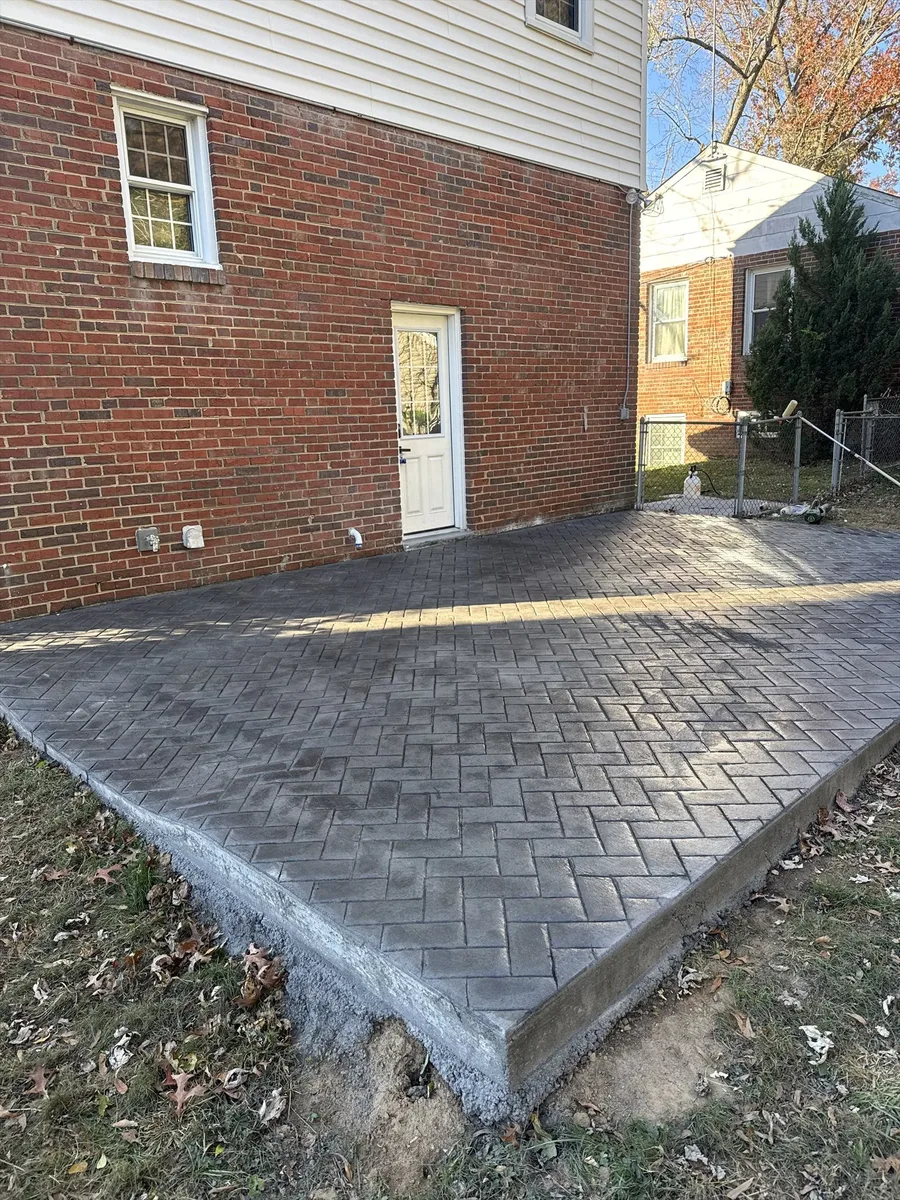 Paver patio installation for a Rockville Maryland home by Actaeon